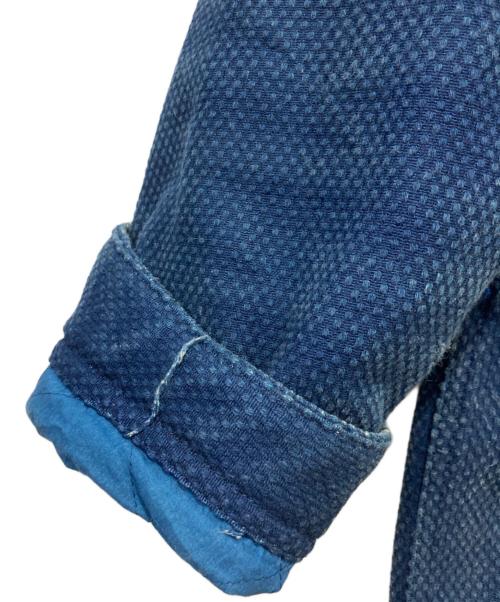 BLUE BLUE（ブルーブルー）BLUE BLUE (ブルーブルー) 刺し子カバーオール インディゴ サイズ:2の古着・服飾アイテム