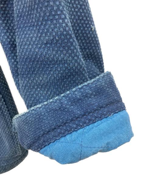 BLUE BLUE（ブルーブルー）BLUE BLUE (ブルーブルー) 刺し子カバーオール インディゴ サイズ:2の古着・服飾アイテム