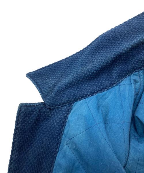 BLUE BLUE（ブルーブルー）BLUE BLUE (ブルーブルー) 刺し子カバーオール インディゴ サイズ:2の古着・服飾アイテム