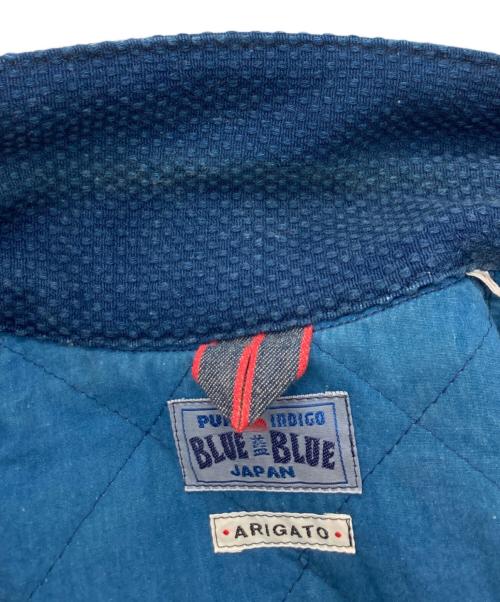 BLUE BLUE（ブルーブルー）BLUE BLUE (ブルーブルー) 刺し子カバーオール インディゴ サイズ:2の古着・服飾アイテム
