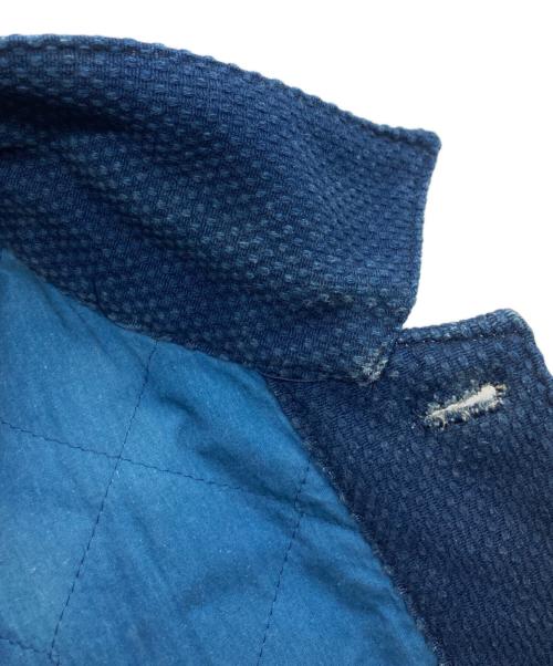 BLUE BLUE（ブルーブルー）BLUE BLUE (ブルーブルー) 刺し子カバーオール インディゴ サイズ:2の古着・服飾アイテム