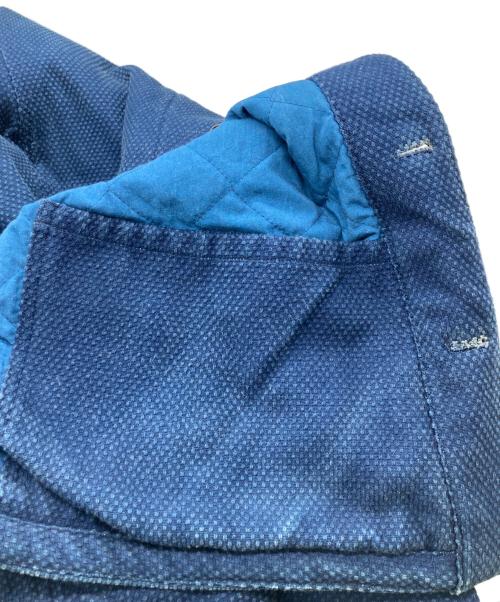 BLUE BLUE（ブルーブルー）BLUE BLUE (ブルーブルー) 刺し子カバーオール インディゴ サイズ:2の古着・服飾アイテム