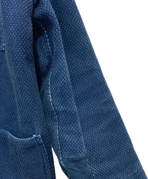 BLUE BLUE（ブルーブルー）BLUE BLUE (ブルーブルー) 刺し子カバーオール インディゴ サイズ:2の古着・服飾アイテム