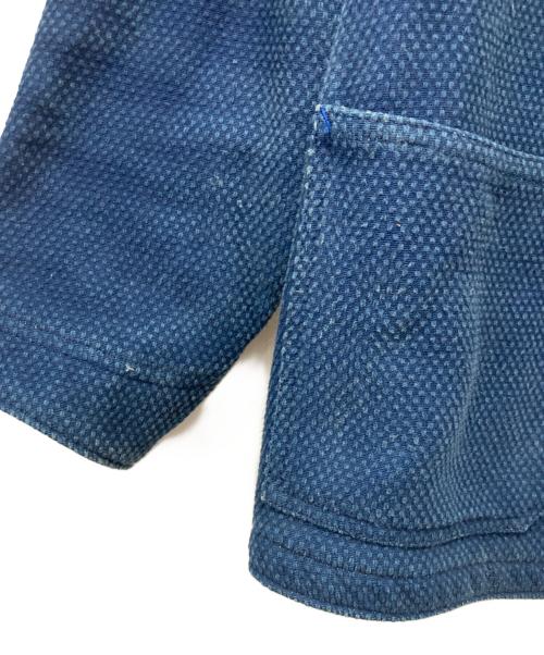 BLUE BLUE（ブルーブルー）BLUE BLUE (ブルーブルー) 刺し子カバーオール インディゴ サイズ:2の古着・服飾アイテム