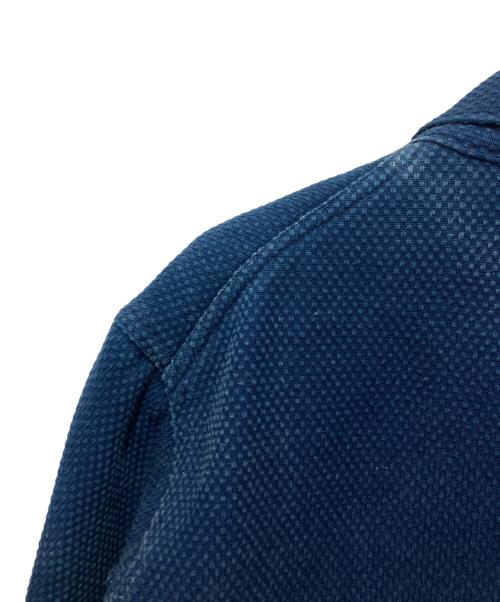 BLUE BLUE（ブルーブルー）BLUE BLUE (ブルーブルー) 刺し子カバーオール インディゴ サイズ:2の古着・服飾アイテム