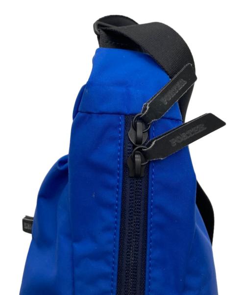 PORTER GIRL（ポーターガール）PORTER GIRL (ポーターガール) ムースショルダーバッグ ブルーの古着・服飾アイテム