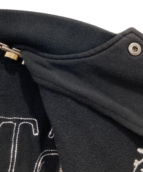 stussy（ステューシー）stussy (ステューシー) クロスボーンスカルスタジャン ブラック サイズ:Mの古着・服飾アイテム