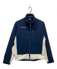 Columbia（コロンビア）の古着「ソフトシェルジャケット」｜ネイビー