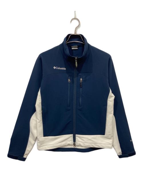Columbia（コロンビア）Columbia (コロンビア) ソフトシェルジャケット ネイビー サイズ:XSの古着・服飾アイテム