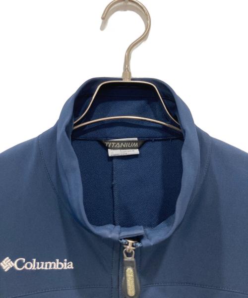 Columbia（コロンビア）Columbia (コロンビア) ソフトシェルジャケット ネイビー サイズ:XSの古着・服飾アイテム