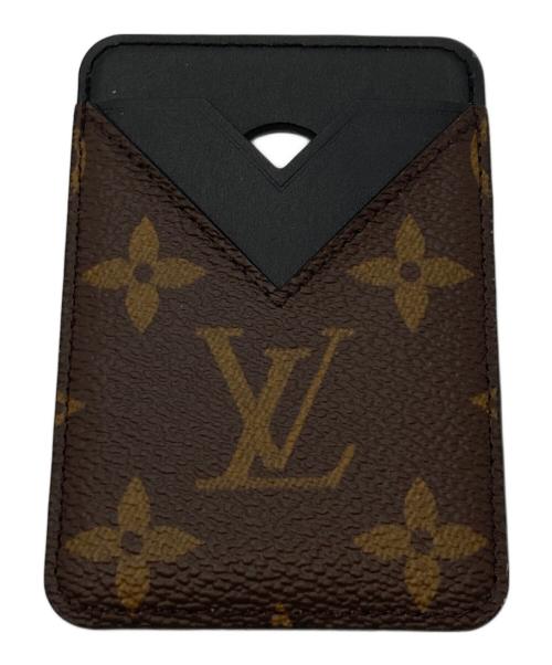 LOUIS VUITTON（ルイ ヴィトン）LOUIS VUITTON (ルイ ヴィトン) ポルト カルト・マグネット ブラウン×ブラックの古着・服飾アイテム