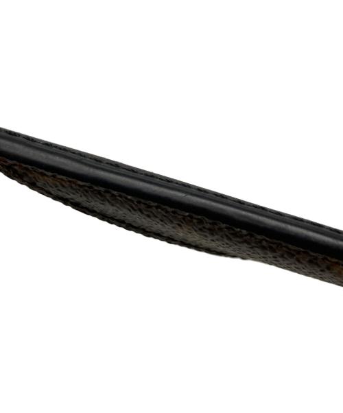 LOUIS VUITTON（ルイ ヴィトン）LOUIS VUITTON (ルイ ヴィトン) ポルト カルト・マグネット ブラウン×ブラックの古着・服飾アイテム