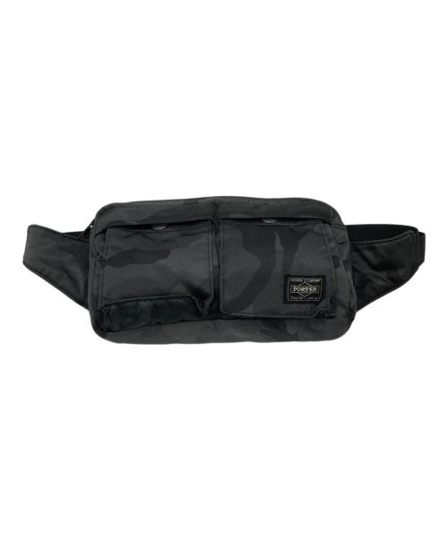 PORTER（ポーター）PORTER (ポーター) TANKER WAIST BAG / タンカーウエストバッグ グレーの古着・服飾アイテム