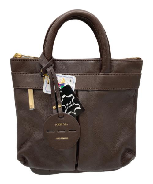 PORTER GIRL（ポーターガール）PORTER GIRL (ポーターガール) MINIATURE 2WAY HELMETBAG / 2WAY バッグ ブラウンの古着・服飾アイテム