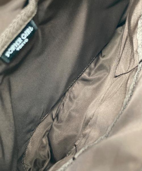 PORTER GIRL（ポーターガール）PORTER GIRL (ポーターガール) MINIATURE 2WAY HELMETBAG / 2WAY バッグ ブラウンの古着・服飾アイテム