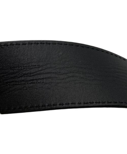 LOUIS VUITTON（ルイ ヴィトン）LOUIS VUITTON (ルイ ヴィトン) サンチュールLVイニシャルベルト ブラックの古着・服飾アイテム