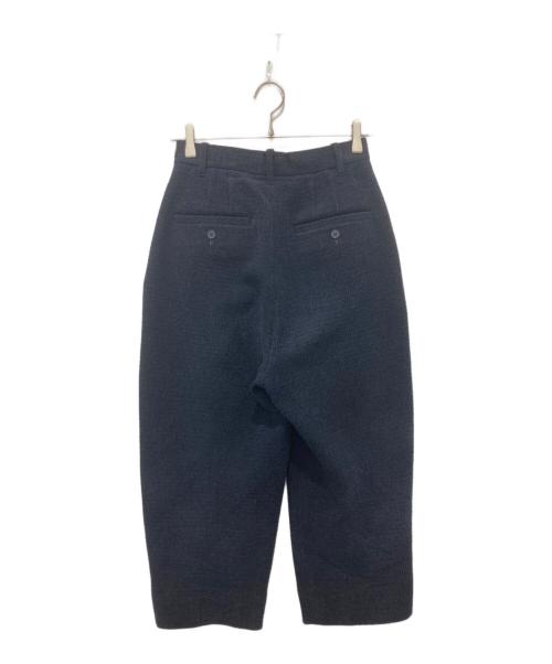 mina perhonen（ミナ ペルホネン）mina perhonen (ミナ ペルホネン) predawn クロップドパンツ ネイビー サイズ:36の古着・服飾アイテム