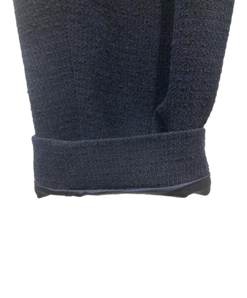 mina perhonen（ミナ ペルホネン）mina perhonen (ミナ ペルホネン) predawn クロップドパンツ ネイビー サイズ:36の古着・服飾アイテム