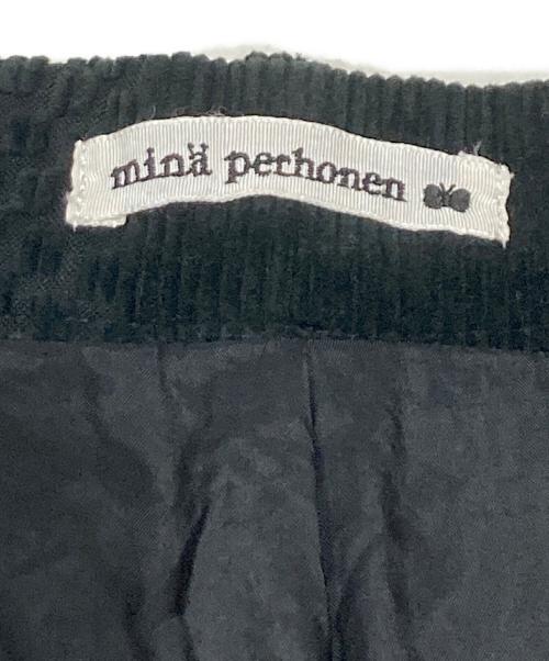 mina perhonen（ミナ ペルホネン）mina perhonen (ミナ ペルホネン) land puzzle パンツ ブラック サイズ:36の古着・服飾アイテム