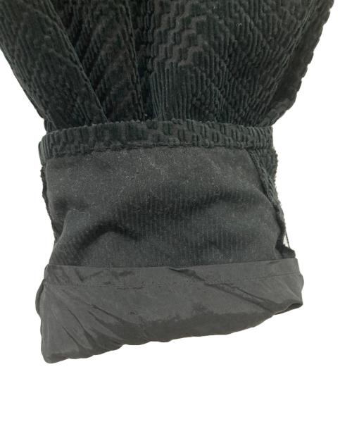 mina perhonen（ミナ ペルホネン）mina perhonen (ミナ ペルホネン) land puzzle パンツ ブラック サイズ:36の古着・服飾アイテム