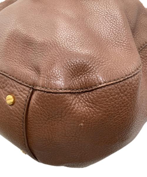 TORY BURCH（トリーバーチ）TORY BURCH (トリーバーチ) アマンダレザー2WAYバッグ ブラウンの古着・服飾アイテム