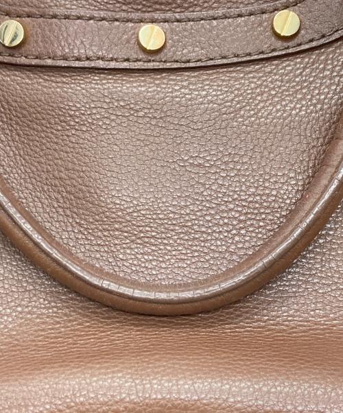 TORY BURCH（トリーバーチ）TORY BURCH (トリーバーチ) アマンダレザー2WAYバッグ ブラウンの古着・服飾アイテム