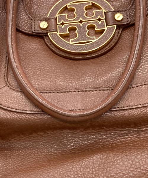 TORY BURCH（トリーバーチ）TORY BURCH (トリーバーチ) アマンダレザー2WAYバッグ ブラウンの古着・服飾アイテム
