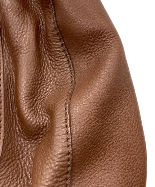 TORY BURCH（トリーバーチ）TORY BURCH (トリーバーチ) アマンダレザー2WAYバッグ ブラウンの古着・服飾アイテム