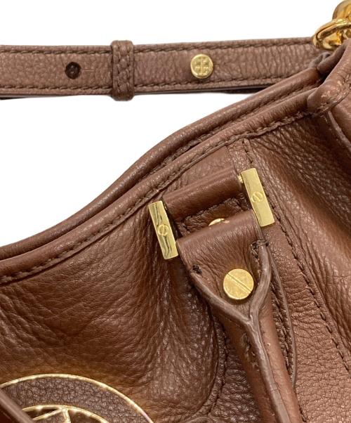 TORY BURCH（トリーバーチ）TORY BURCH (トリーバーチ) アマンダレザー2WAYバッグ ブラウンの古着・服飾アイテム