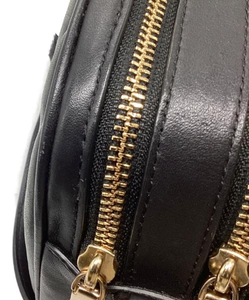 COACH（コーチ）COACH (コーチ) レザーショルダーバッグ ブラックの古着・服飾アイテム