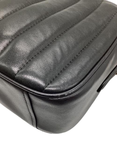 COACH（コーチ）COACH (コーチ) レザーショルダーバッグ ブラックの古着・服飾アイテム