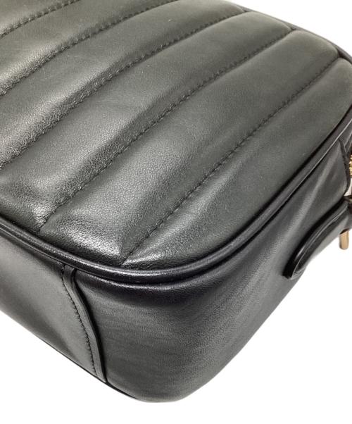 COACH（コーチ）COACH (コーチ) レザーショルダーバッグ ブラックの古着・服飾アイテム