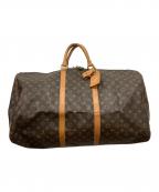 LOUIS VUITTONルイ ヴィトン）の古着「モノグラムキーポル60トラベルバッグ」｜ブラウン