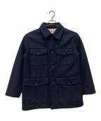 45Rフォーティファイブ・アール）の古着「イングランドフラノのコート」｜ネイビー