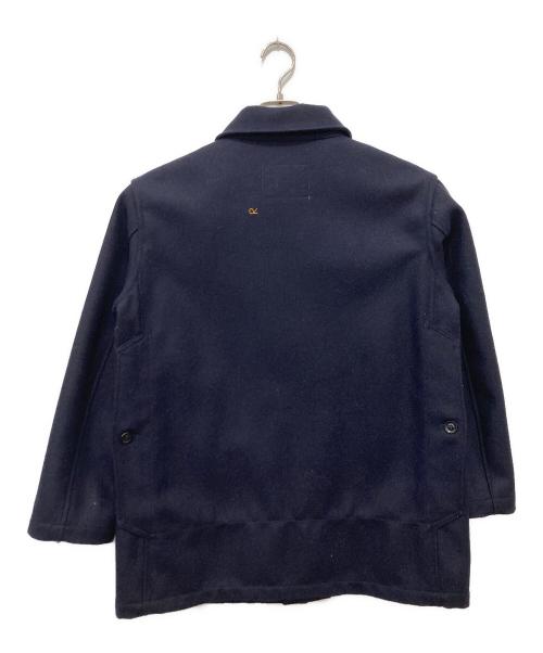 45R（フォーティファイブ・アール）45R (フォーティファイブ・アール) イングランドフラノのコート ネイビー サイズ:2の古着・服飾アイテム