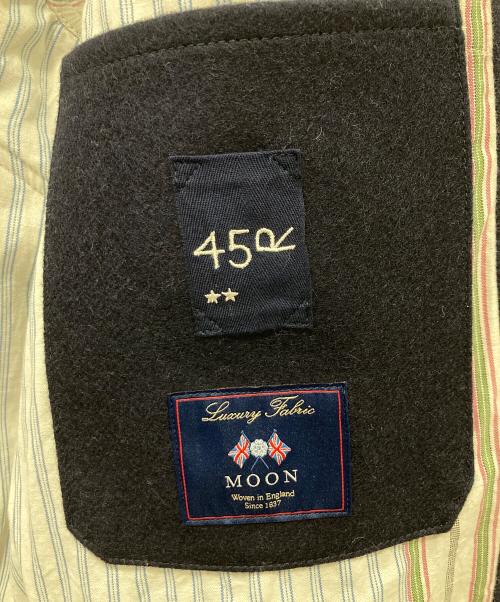 45R（フォーティファイブ・アール）45R (フォーティファイブ・アール) イングランドフラノのコート ネイビー サイズ:2の古着・服飾アイテム