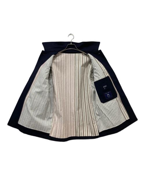 45R（フォーティファイブ・アール）45R (フォーティファイブ・アール) イングランドフラノのコート ネイビー サイズ:2の古着・服飾アイテム