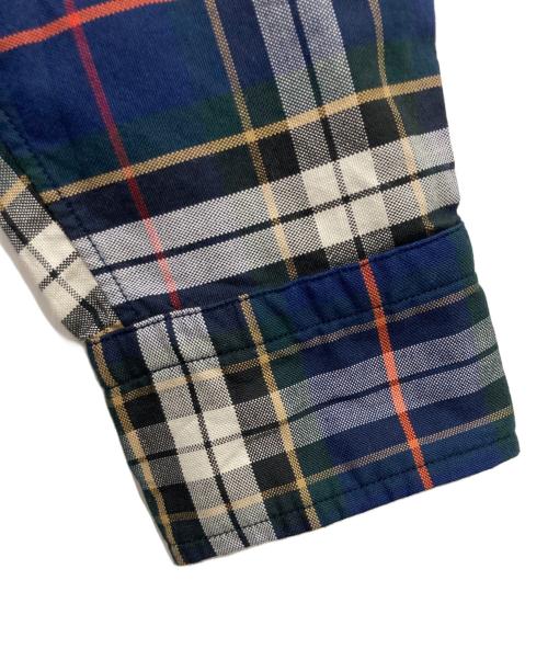 45R（フォーティファイブ・アール）45R (フォーティファイブ・アール) 504オックスの908ローファーボタンダウンシャツ / チェックシャツ ネイビー サイズ:Mの古着・服飾アイテム