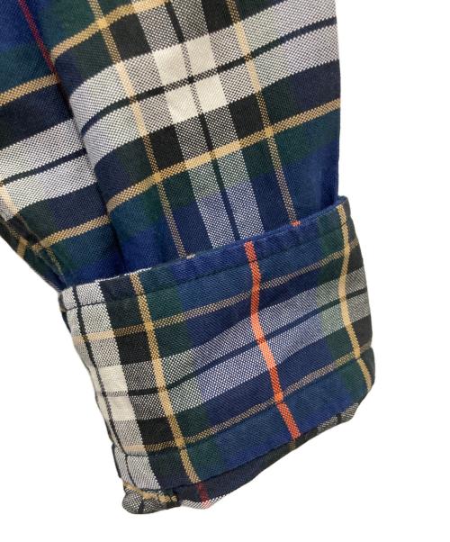 45R（フォーティファイブ・アール）45R (フォーティファイブ・アール) 504オックスの908ローファーボタンダウンシャツ / チェックシャツ ネイビー サイズ:Mの古着・服飾アイテム