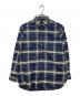 45R（フォーティファイブ・アール）の古着「504オックスの908ローファーボタンダウンシャツ / チェックシャツ」｜ネイビー
