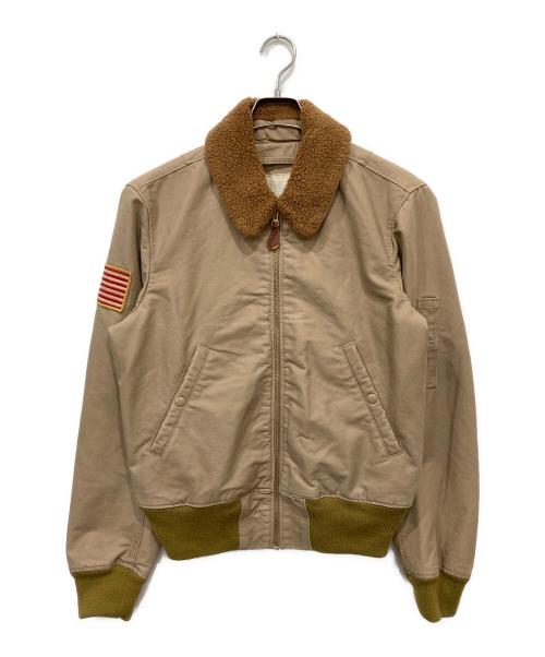 Denim & Supply Ralph Lauren（デニム＆サプライ ラルフローレン）Denim & Supply Ralph Lauren (デニム＆サプライ ラルフローレン) フライトジャケット ブラウン サイズ:Sの古着・服飾アイテム