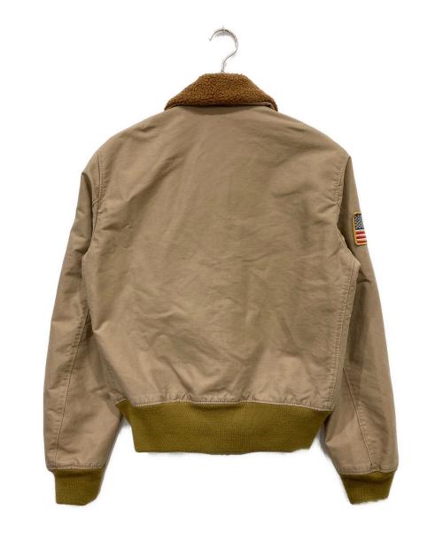 Denim & Supply Ralph Lauren（デニム＆サプライ ラルフローレン）Denim & Supply Ralph Lauren (デニム＆サプライ ラルフローレン) フライトジャケット ブラウン サイズ:Sの古着・服飾アイテム