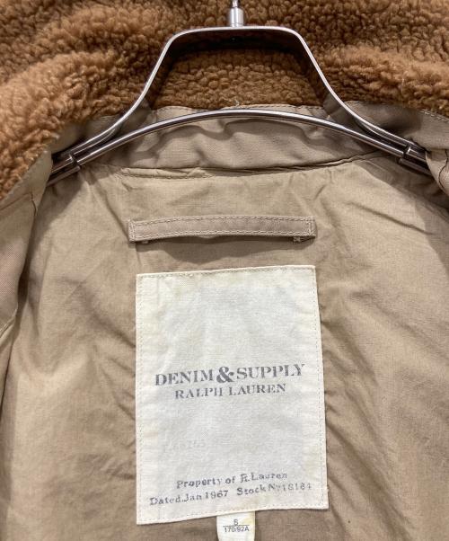 Denim & Supply Ralph Lauren（デニム＆サプライ ラルフローレン）Denim & Supply Ralph Lauren (デニム＆サプライ ラルフローレン) フライトジャケット ブラウン サイズ:Sの古着・服飾アイテム