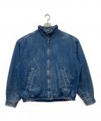 LAND'S ENDランズエンド）の古着「デニムスイングトップ」｜インディゴ