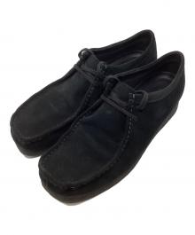 CLARKS（クラークス）の古着「Wallabee EVO WP / ワラビーエヴォウォータープルーフ / Black Suede」｜ブラック