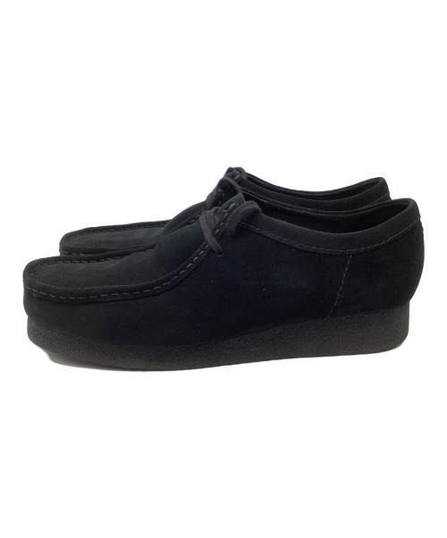 CLARKS（クラークス）CLARKS (クラークス) Wallabee EVO WP / ワラビーエヴォウォータープルーフ / Black Suede ブラック サイズ:28の古着・服飾アイテム
