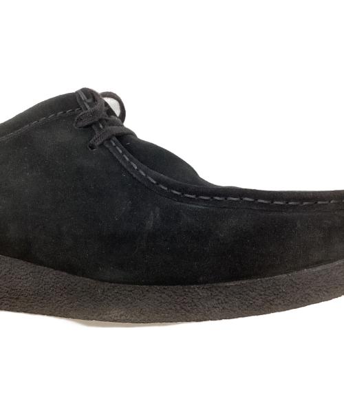CLARKS（クラークス）CLARKS (クラークス) Wallabee EVO WP / ワラビーエヴォウォータープルーフ / Black Suede ブラック サイズ:28の古着・服飾アイテム