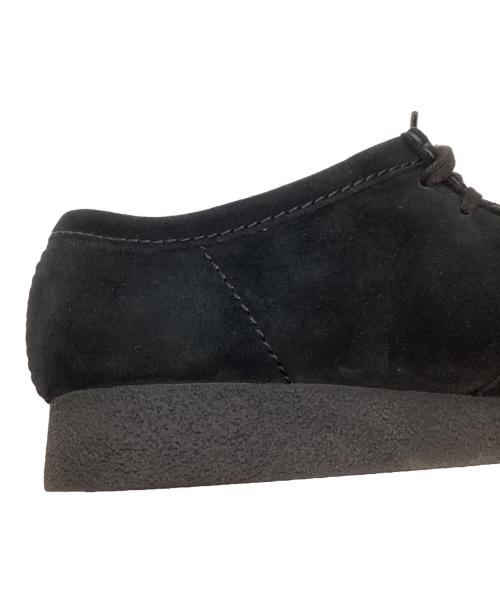CLARKS（クラークス）CLARKS (クラークス) Wallabee EVO WP / ワラビーエヴォウォータープルーフ / Black Suede ブラック サイズ:28の古着・服飾アイテム