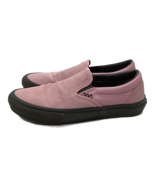 VANS SKATE（ヴァンズ）VANS Skate (ヴァンズ) Slip-On ピンク サイズ:29.5の古着・服飾アイテム