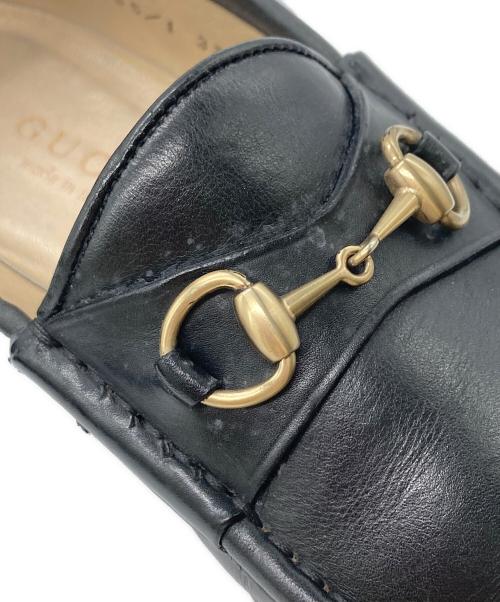 GUCCI（グッチ）GUCCI (グッチ) ホースビットローファー ブラック サイズ:37Cの古着・服飾アイテム